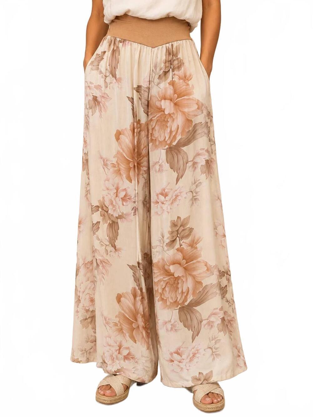 NEW SCANDAL ITALY alice sheer pant in beige